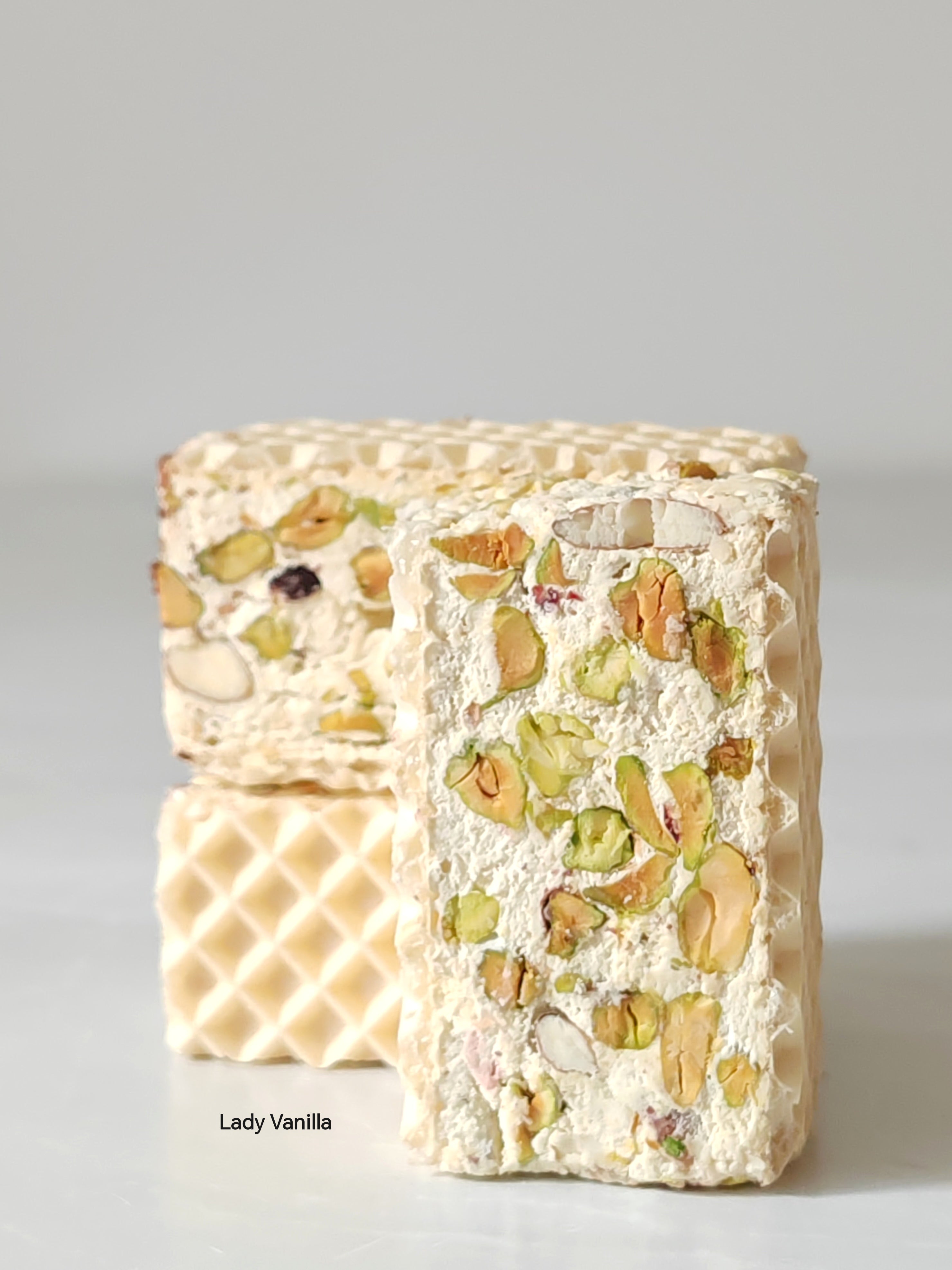 Pistachio and Cranberries Nougat UK - Handmade Artisan Confectionery