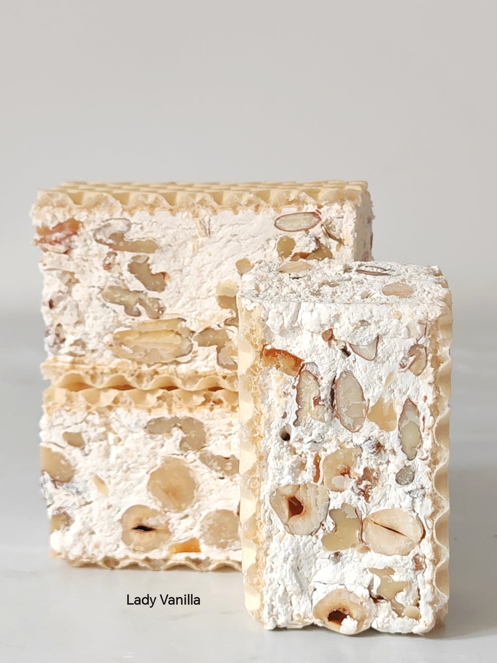 Mixed Nuts and Citrus Nougat UK - Handmade Artisan Confectionery